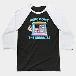 Here Come The Grannies - Bluey Baseball T-Shirt